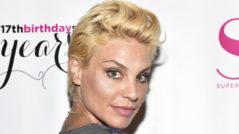 Lisa D'Amato on red carpet