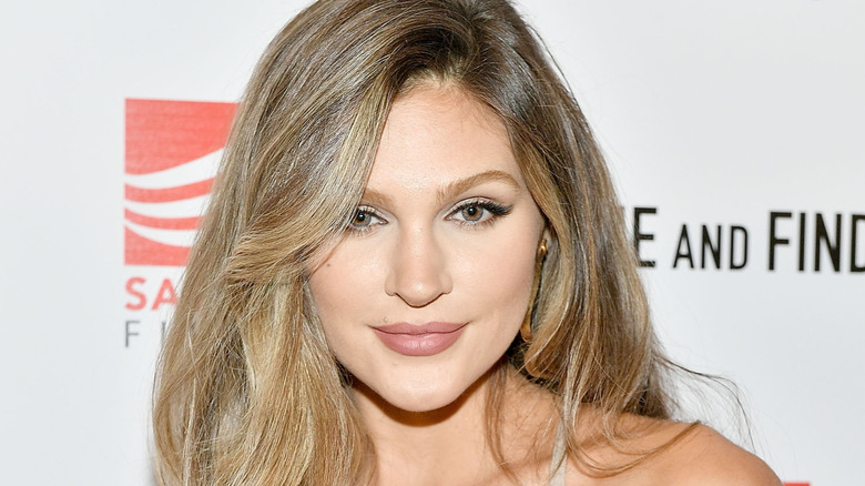 Natalie Pack on red carpet