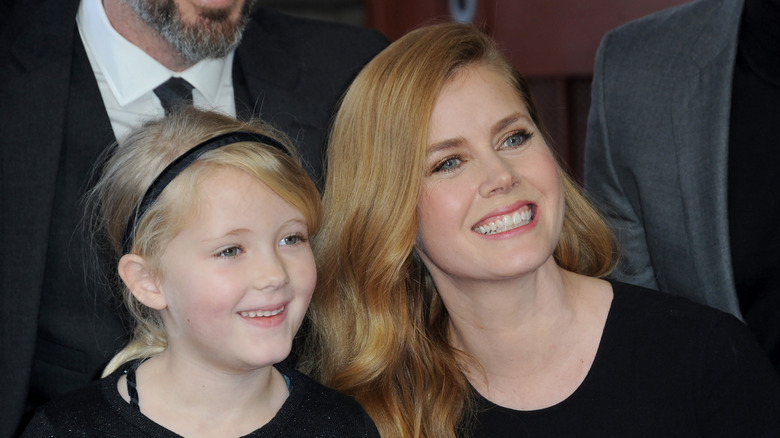 Amy Adams with daughter Aviana