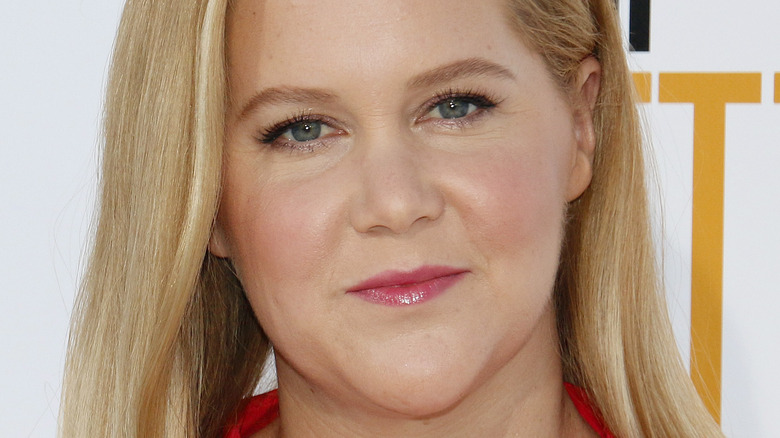 Amy Schumer at premiere of "I Feel Pretty" in 2018