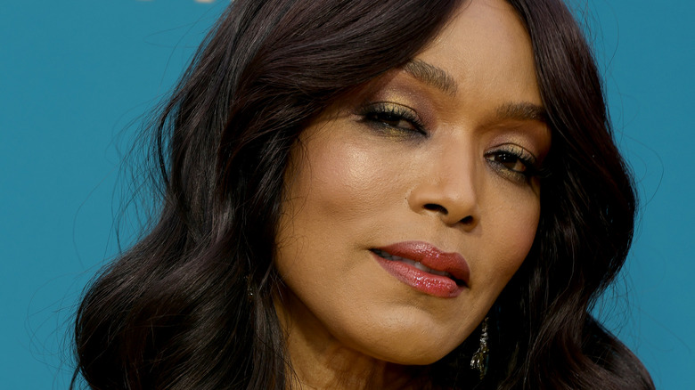 Angela Bassett posing for the camera