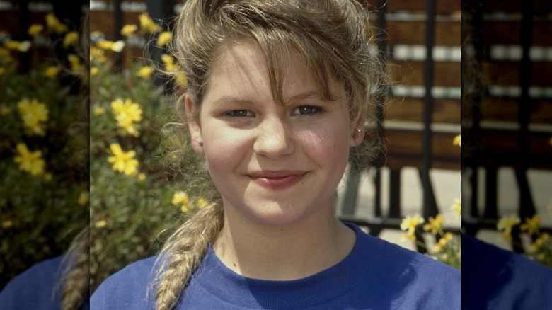 Candace Cameron as a teen