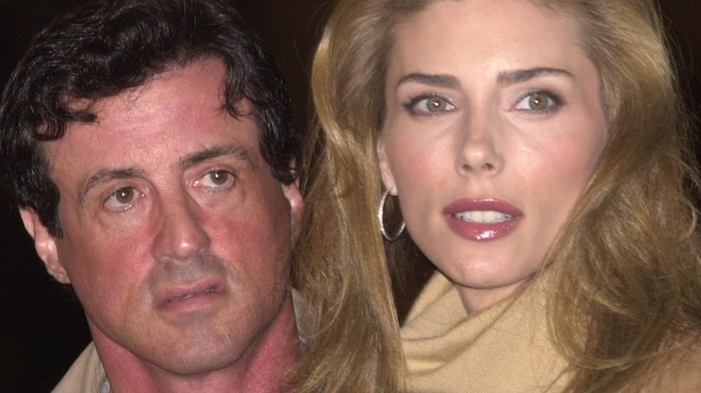 Sylvester Stallone and Jennifer Flavin