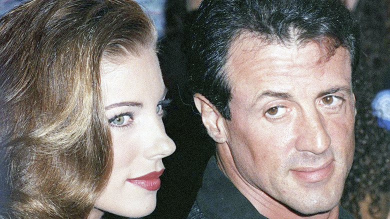 Jennifer Flavin and Sylvester Stallone