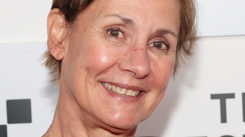 Laurie Metcalf smiling