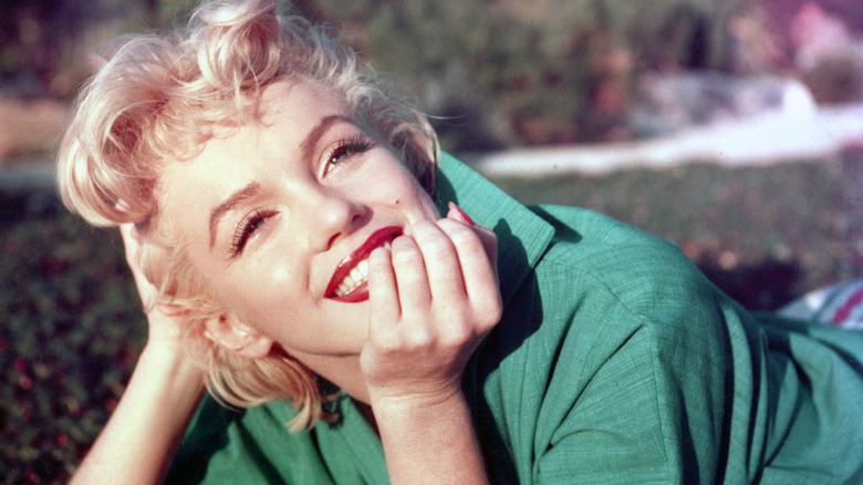 Marilyn Monroe smiling