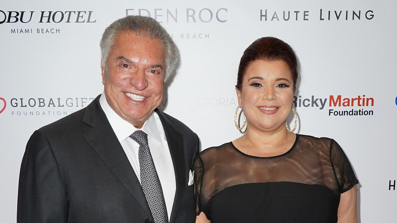 Ana Navarro and Al Cárdenas on red carpet 