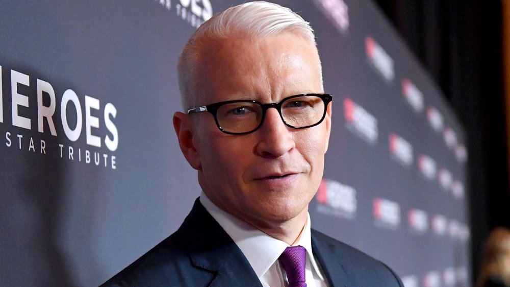 Anderson Cooper holds son Wyatt