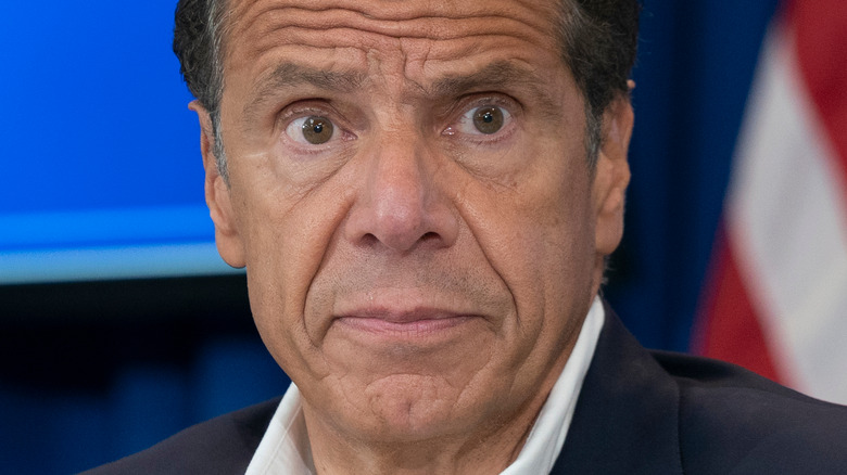 Andrew Cuomo posing