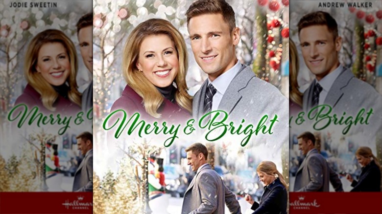 Jodie Sweetin and Andrew Walker in Merry and Bright
