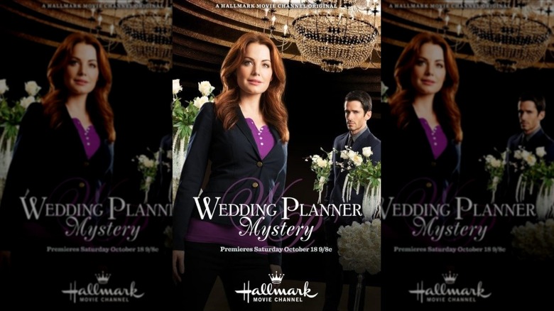 Andrew Walker and Erica Durance in Wedding Planner Mystery