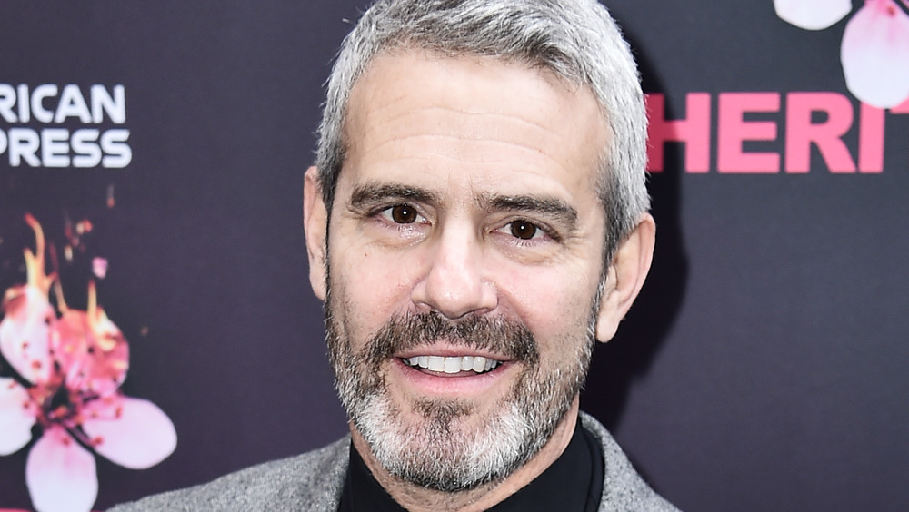 Andy Cohen on a red carpet
