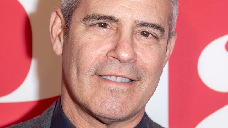 Andy Cohen squinting
