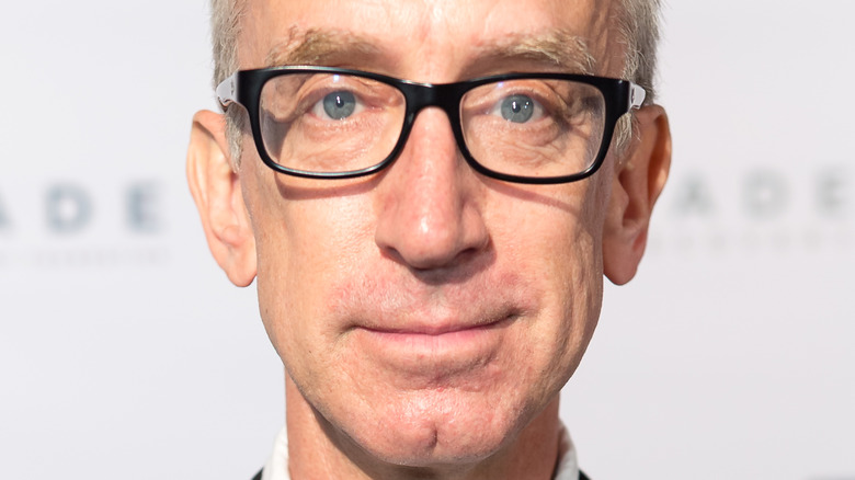 Andy Dick wearing glasses