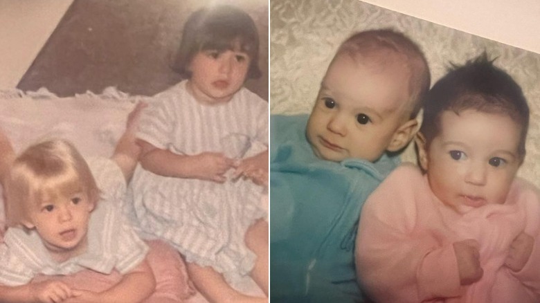 Angel and Aaron Carter in family photos 