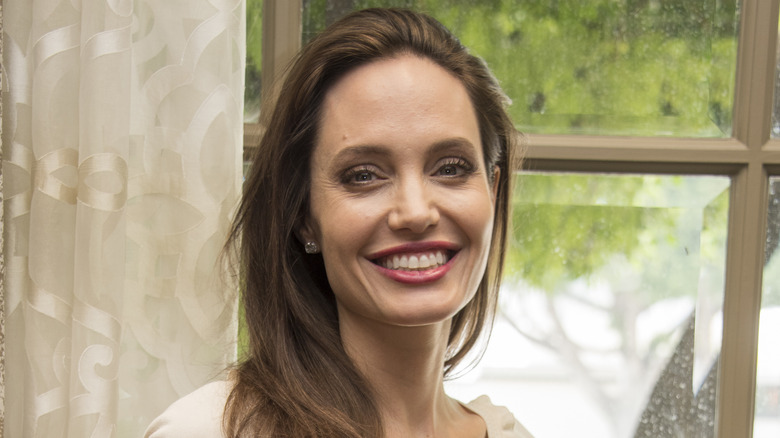Angelina Jolie attending premiere event