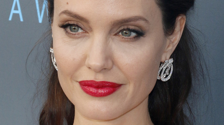 Angelina Jolie smile 