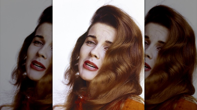 Ann-Margret appearing to look anguished