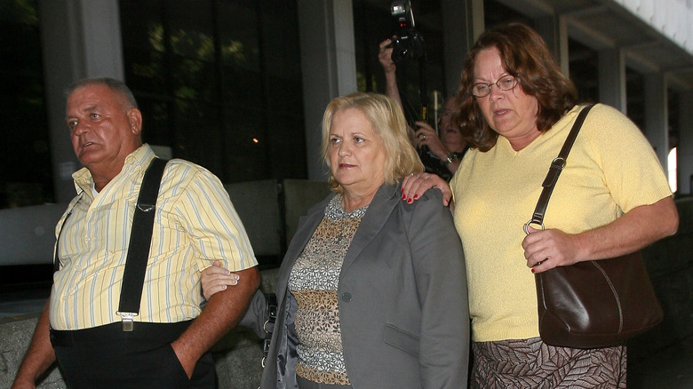 Virgie Arthur and others leaving court