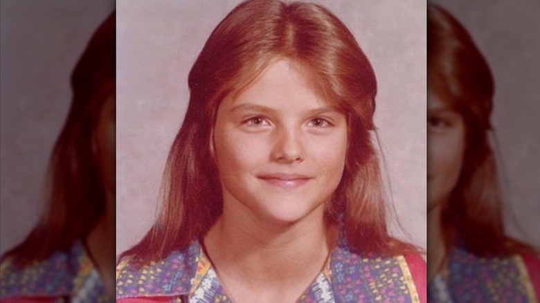 Anna Nicole Smith as a teenager.