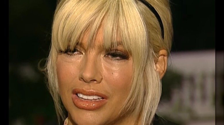 Anna Nicole speaking to Entertainment Tonight