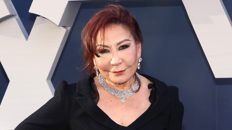 Anna Shay on red carpet