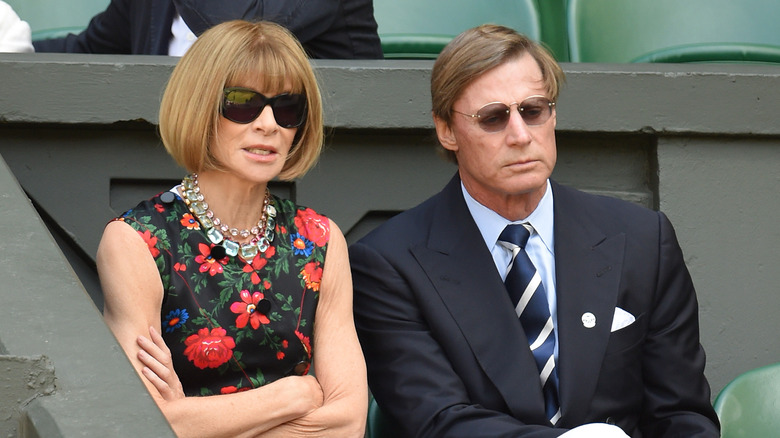 Anna Wintour with Shelby Bryan