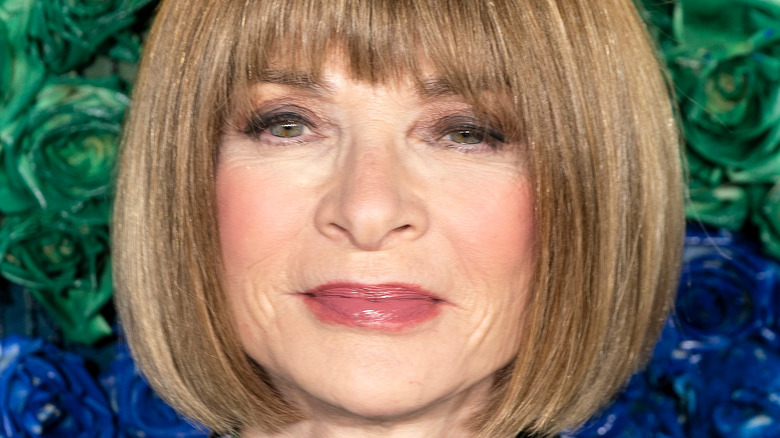 Anna Wintour smiling