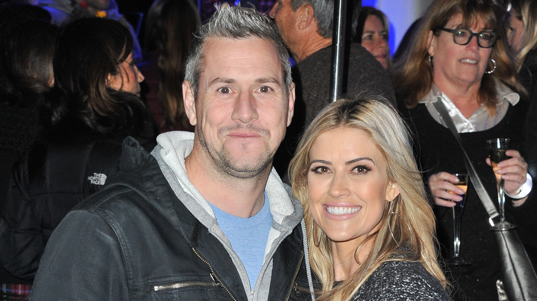 Ant Anstead, Christina Haack smiling