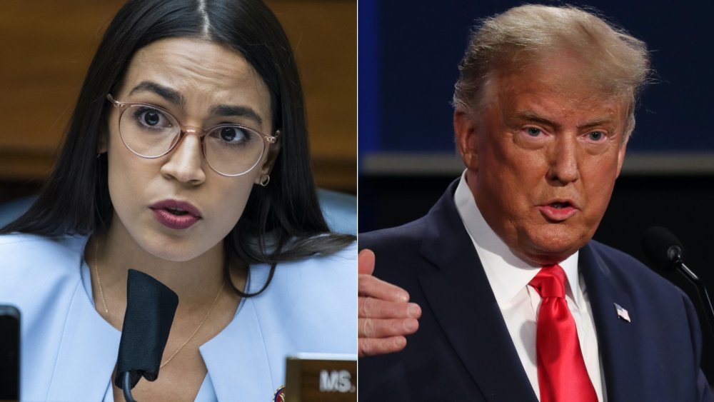 Alexandria Ocasio-Cortez & Donald Trump