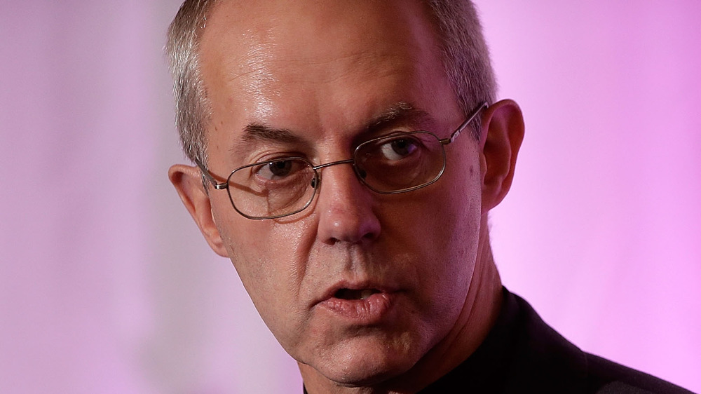 Archbishop Justin Welby speaking at conference