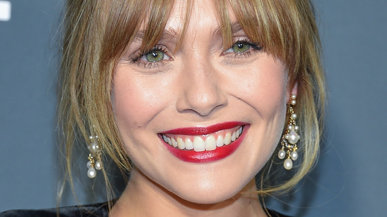 Elizabeth Olsen smiling