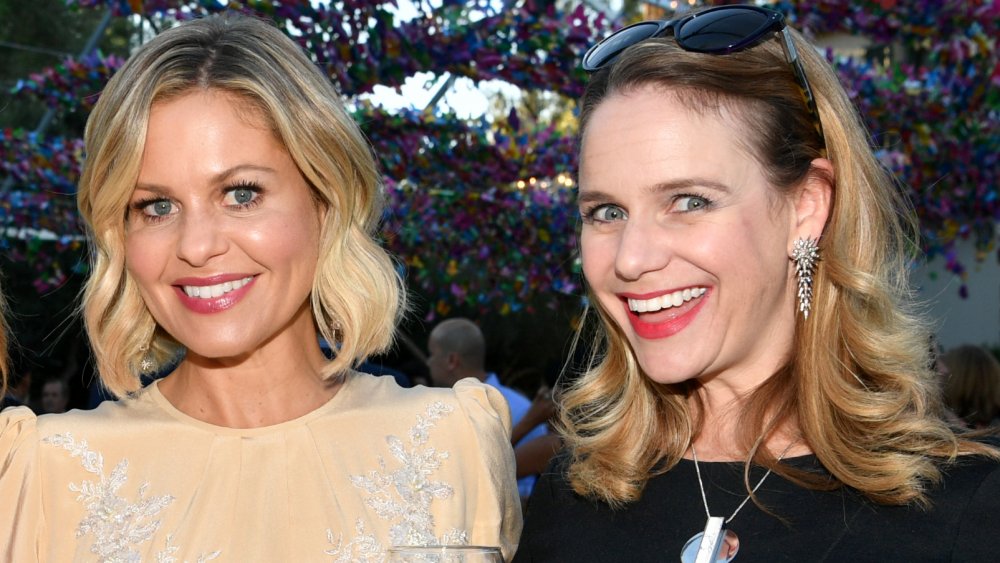 Candace Cameron Bure and Andrea Barber