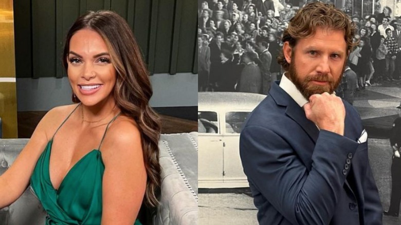 Gina smiles in a gown, Clint poses at the MAFS reunion