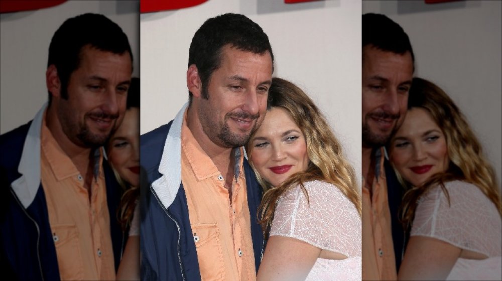 Adam Sandler and Drew Barrymore
