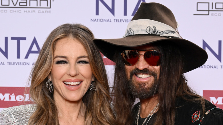 Elizabeth Hurley and Billy Ray Cyrus