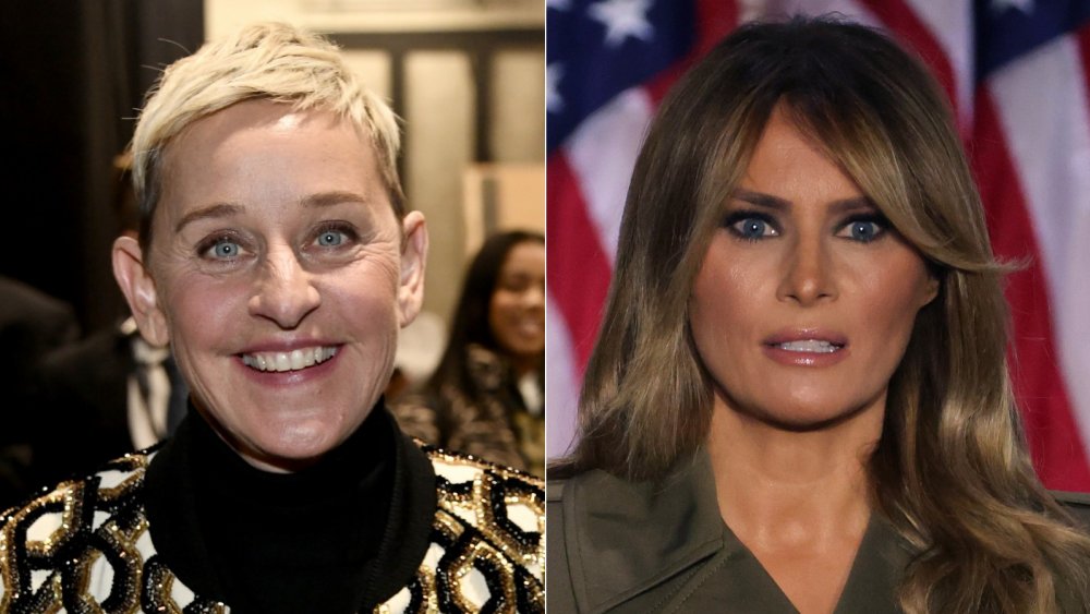 Ellen Degeneres, Melania Trump