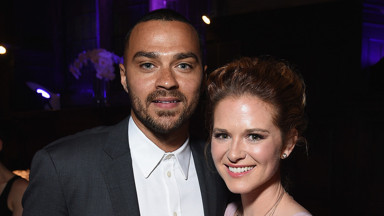 Sarah Drew and Jesse Williams 