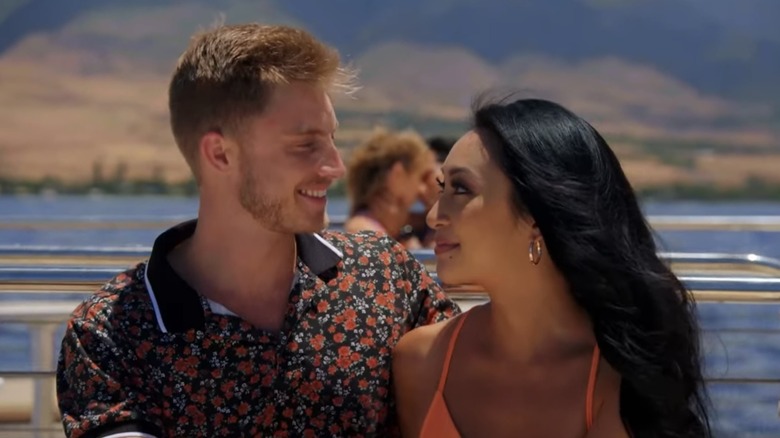 Luke Wechselberger and Iris Jardiel on Temptation Island