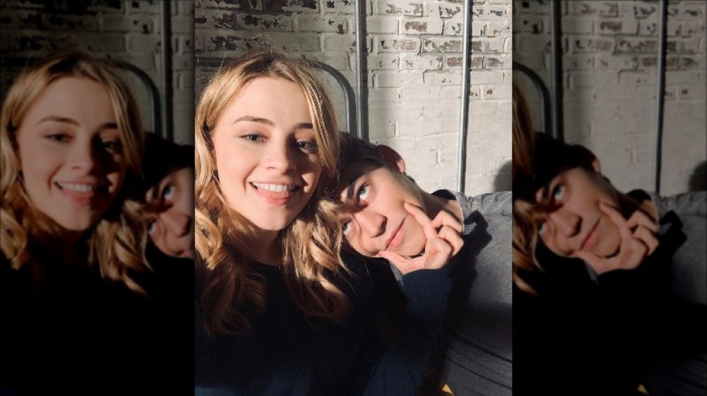 Josephine Langford and Hero Fiennes-Tiffin