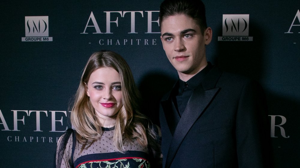 Josephine Langford and Hero Fiennes-Tiffin