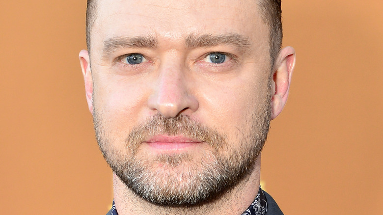 Justin Timberlake poses red carpet