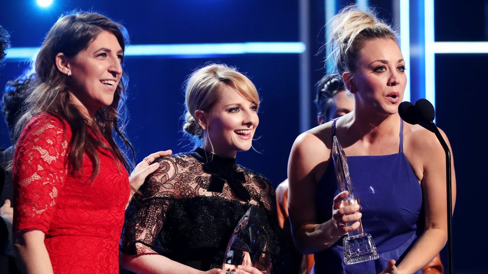 Mayim Bialik, Melissa Rauch, and Kaley Cuoco