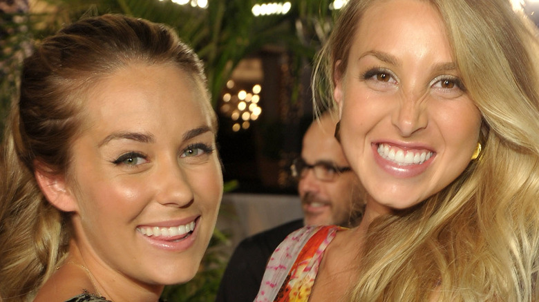 Lauren Conrad and Whitney Port smiling