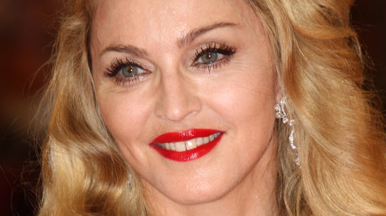 Madonna red lipstick