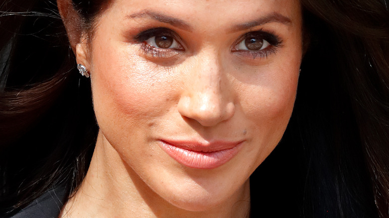 Meghan Markle brown eyes