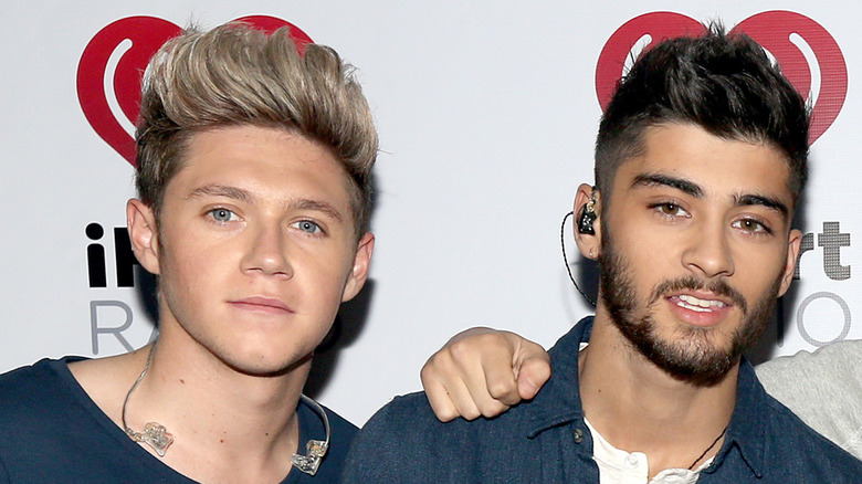 Niall Horan and Zayn Malik smiling