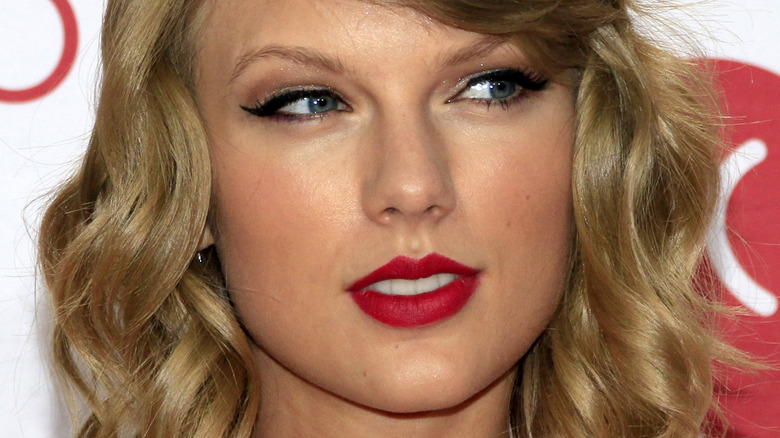 Taylor Swift smiles