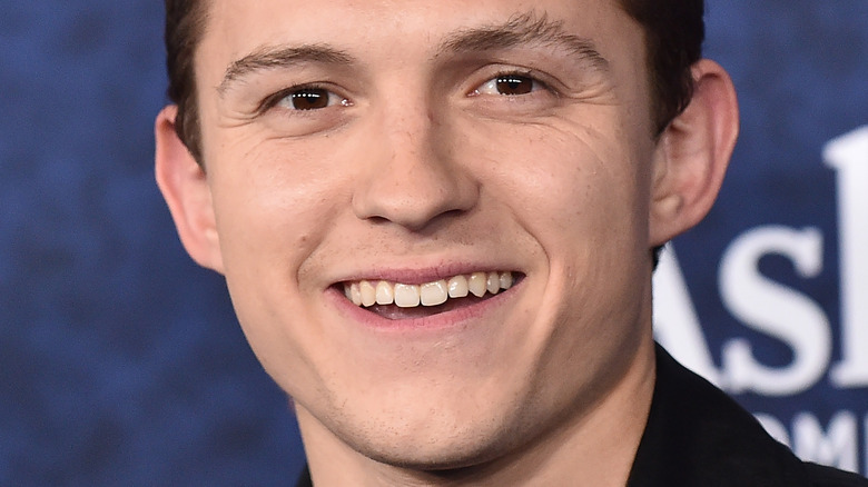 Tom Holland at "Onward" premiere in 2020