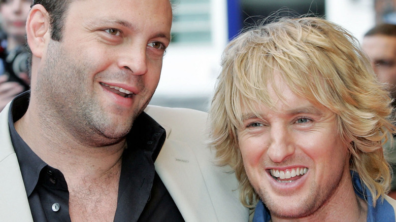 Vince Vaughn and Owen Wilson smiling